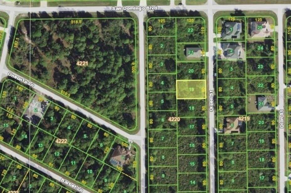 Photo 3 of 3 of land for sale at 8177 Olsen Street, Port Charlotte, FL 33981